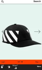 オフホワイト 帽子 (未開封 新品)のサムネイル