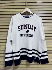 ロマンティッククラウン メンズ SUNDAY（サンデー）シンドローム ニット Lサイズのサムネイル