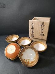 辻 周作 信楽焼 粉引5枚セット - メルカリ