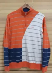 DAKS GOLF メンズ カシミア ハーフジップアップニット 95サイズのサムネイル
