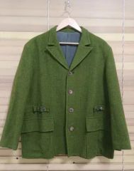 月*城様 帝都高速度交通営団 【希少】旧営団地下鉄 制服 うぐいす色