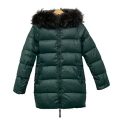 DUVETICA(デュベティカ) ダウンコート サイズ38 S レディース Kappa(カッパ) グリーン 長袖/タヌキ/ジップアップ/ファー着脱可/冬のサムネイル