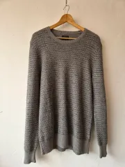 ALLSAINTS オールセインツ メンズ 季節の変わり目 ウール ラウンドネック ニット Mサイズのサムネイル
