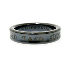 中古】TIFFANY&Co. ティファニー チタン 1837 ナロー リング 2.1g