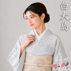 2026年最新】白大島 単衣の人気アイテム - メルカリ