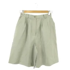 ケンゾー KENZO Golf ハーフパンツ ゴルフ 2 ライトグレー 無地 タック入り 膝上丈 /AO39 ■ECA004のサムネイル