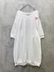 RODEO CROWNS ロデオクラウンズ Random big cut 半袖 ミニ ワンピース sizeF/白 ■◆ レディースのサムネイル