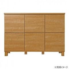 最終値下】IKEA BRYGGJA ブリュッグヤ チェスト グレー 収納棚 - メルカリ