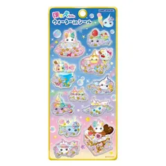 ほっぺちゃん ウォーターインシール スイーツ ｜ カミオジャパン 230352 シール ステッカーのサムネイル