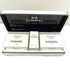 新品未使用品!!】CHANEL シャネル No19 サヴォン トワレットセット