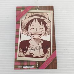 [중고 미품] 슈에이샤 오다 에이이치로 ONE PIECE 원피스 발렌타인 구입 특전 카드 원숭이·D·루피 [047-260605-YY-13-tag]