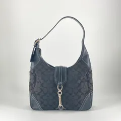 COACH（コーチ） シグネチャー ワンショルダー 8K03 ショルダーバッグ ブラック