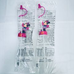 도쿄 디즈니 씨 10주년 Be Magical! 미니 병 빨대 2개 세트 미사용