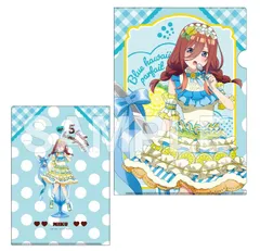 五等分の花嫁∽ クリアファイル 中野三玖 パフェドレスVer. 五等分 グッズ クリアファイルのサムネイル