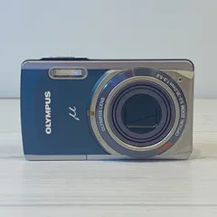 【塩】OLYMPUS オリンパス μ-7020 レトロコンデジ ダークグレー バッテリー欠品【23962SK】F05のサムネイル