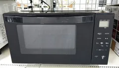 【中古品】 アビテラックス 電子レンジ 18L 50/60Hz共用 縦開き 庫内フラット ARF-118VF(K) 2024年製 ブラック ○YR-20089○のサムネイル
