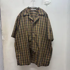 Acne Studios Check S/S Shirt 半袖シャツ FM-NM-SHIR000719BB0537- イエロー系 size:44 【中目黒B06】のサムネイル