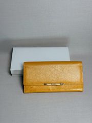 新品未使用 本革 スリム 長財布 トプカピ 黄色系統 - メルカリ