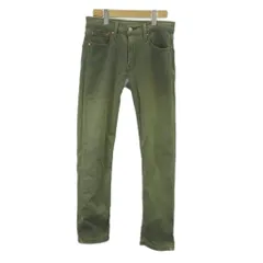 リーバイス Levi's 502 デニムパンツ ジーンズ W29 L32 緑 グリーン カーキ 無地 /YU ■ECB003のサムネイル