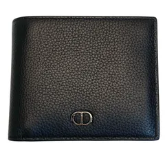Christian Dior ディオール CD ICON 二つ折り財布 ブラック 2ESBC027 キングラム[24]のサムネイル
