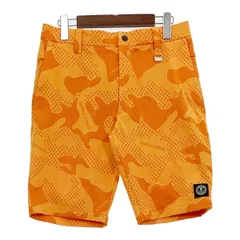 MARK&LONA マークアンドロナ ゴルフウェア ハーフパンツ Vector Jewsey Shorts MLM-3B-AT12 メンズ サイズ46 オレンジ ボトムス DM19304■のサムネイル