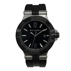 BVLGARI ブルガリ ディアゴノ DG42BSCVD 腕時計メンズ 自動巻き ブラック文字盤 動作品 【中古】 22605R30のサムネイル