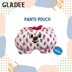 GLADEE / グラディー　PANTS POUCH.　かぼちゃパンツポーチ　ストロベリーのサムネイル