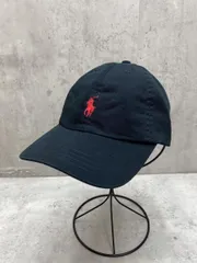 POLO RALPH LAUREN ポロ ラルフローレン ロゴ ポニー 刺繍 ベースボール キャップ size8-20（56cm）/黒 ■■ キッズのサムネイル