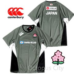 カンタベリー ラグビー 日本代表 桜 日の丸 リポビタンD ラガーTシャツ