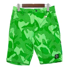 MARK&LONA マークアンドロナ ハーフパンツ ショーツ ゴルフウェア Vector Jewsey Shorts メンズ サイズ46 グリーン ボトムス DM19305■のサムネイル