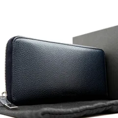 極美品 ディオールオム DIOR HOMME ラウンドファスナー 長財布 ロングウォレット ネイビー 紺 レザー 本革 箱 保存袋付き 大容量 多収納 ジップアラウンド ボーナス 夏休み 父の日 ご褒美 旅行 サマーギフトのサムネイル