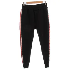 モンクレール MONCLER トラックパンツ イージー ジョガー サイドライン ワッペンロゴ M 黒 ブラック /FF ■GY18のサムネイル
