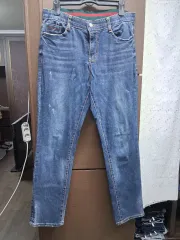 デニム メンズ 밴딩 デニム パンツ (L)のサムネイル