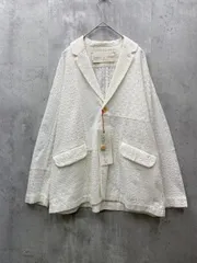 訳あり新品 l'atelier du savon アトリエドゥサボン コットン100% 総レース ジャケット sizeF/オフホワイト ■◇◎レディースのサムネイル