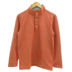 ジョセフアブード JOSEPH ABBOUD タグ付き ハーフボタンニット プルオーバー M 赤 レッド 長袖 スタンドカラー /NL ■ECC005のサムネイル