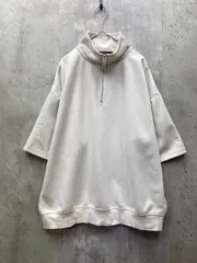 CLEL クレイル モノマート ハーフジップ デザイン 半袖プルオーバー Tシャツ sizeXS/ホワイト ■◆ レディースのサムネイル