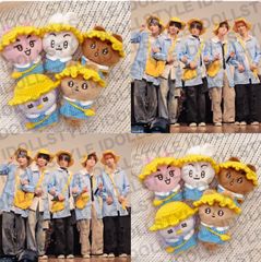 15-17 / BIGBANG G-DRAGON ジヨン 着用風 ぬいぐるみ服 003 Labubu