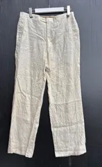 90s LANVIN ランバン リネン スラックス ストレート パンツ ヘンプのサムネイル