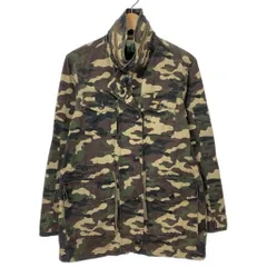 【中古】　AZUL BY MOUSSY　ジャケット　ハイネック　フルジップ　迷彩　カモフラ　古着　/2411のサムネイル