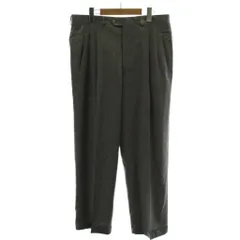 ジバンシィ GIVENCHY パンツ スラックス 34 グレー 長ズボン 無地 タック /GG ■GY53のサムネイル