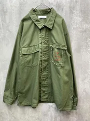 JOHNBULL ジョンブル SAWAKO NINOMIYA ミリタリーエンブロイダリー シャツ sizeF/オリーブ ■◇◎メンズのサムネイル