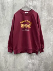 新品 pair manon ペアマノン クッキープリント ロング Tシャツ size140cm/えんじ ■◇ キッズ