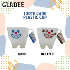 GLADEE / グラディー　TEETH CARE PLASTIC CUP.　ティースプラスチックカップのサムネイル