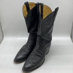 ジャスティン Justin ペコスブーツ US11 29cm ウエスタン 黒 - メルカリ