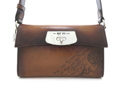 極美品】ベルルッティ エミーオ 2way バッグ カリグラフィー レザー A4 