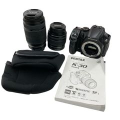 PENTAX k-30 ダブルズームレンズ バッテリー2個 難あり - メルカリ