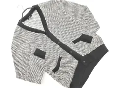 BEAMS HEART ビームスハート 総柄 カーディガン sizeM/白ｘ黒 ◇■ メンズのサムネイル