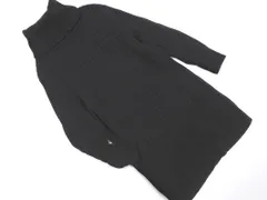 ARMANI EXCHANGE アルマーニエクスチェンジ タートルネック ニット チュニック ワンピース sizeS/黒 ◇■ レディースのサムネイル