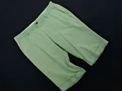 Paul Smith ポールスミス リネン混 ハーフ パンツ sizeL/黄緑 ■◆ メンズのサムネイル
