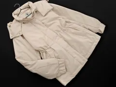 WOODS natural couture ナチュラルクチュール ダブルジップ フード 付 中綿 ジャケット sizeF/ライトベージュ ◆■ レディースのサムネイル